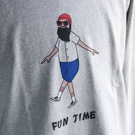 modem design / SKATER OJISAN L/S TEE