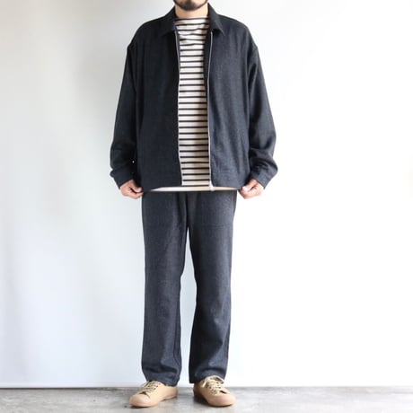 FIVE BROTHER / WOOL ZIP JACKET