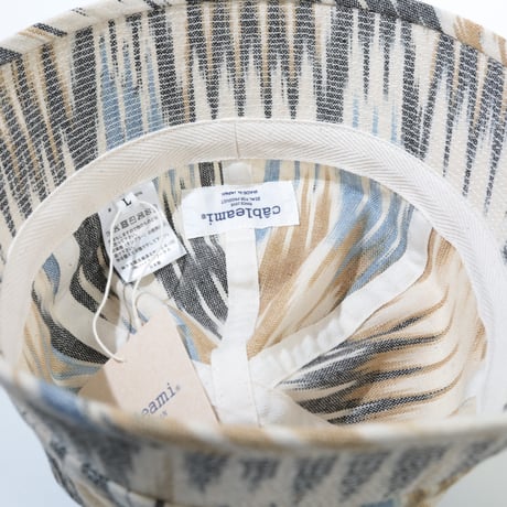 cableami / Indian cotton IKAT DIXIE HAT / 003-26SS