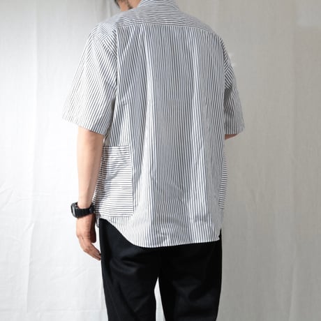 CATTA / SIDE POCKET SS SHIRT -STRIPE- / SP-02S