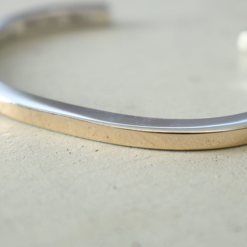 UNISEX / ナバホ族 Bruce Morgan / #6SQ プレーン(14K) プレー UNISEX / ナバホ族 Bruce Morgan / #6SQ プレーン(14K) プレー
