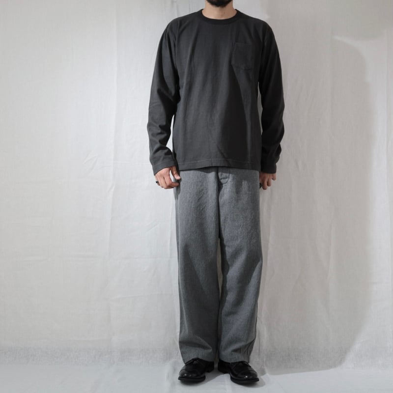 CRANK PROJECTS / ファットパンツ ウールコットンアーミーツイル