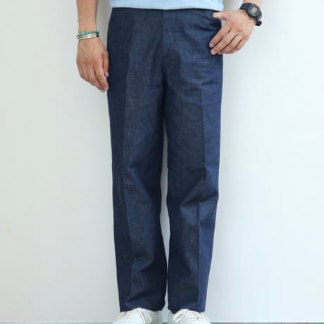 UNISEX / FOB FACTORY / DENIM FRISKO PANTS / F0531