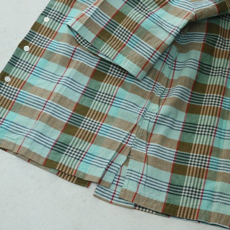 D.C.WHITE / MADRAS CHECK INDIAN CLERK SHIRTS / D231659 . D231658 . D231663 . D231661 . D231665