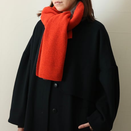 UNISEX / amne / FINE WOOL reverse shawl / amn-KN-005