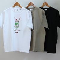 FUN UP NECESSARY / 純喫茶 FUN USA COTTON S/S TEE / F-25020541