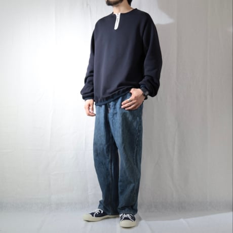 CATTA / HALF ZIP SWEAT SHIRT / STN-01