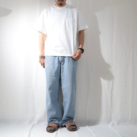 CATTA / AMERICAN CREW NECK PKT T-SHIRT -BALANCIRCULAR- / HCPN-02