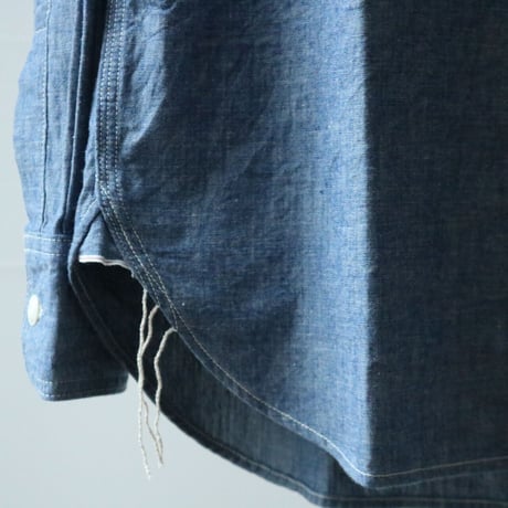 FOB FACTORY / CHAMBRAY WORK SHIRT / F3494