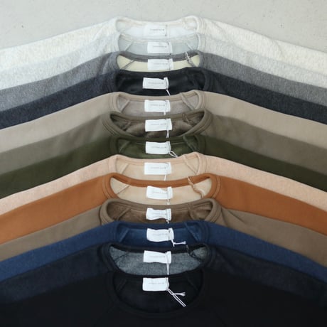 UNISEX / SPINNER BAIT / ラグランクルーネック ボンバーヒート / 102BH