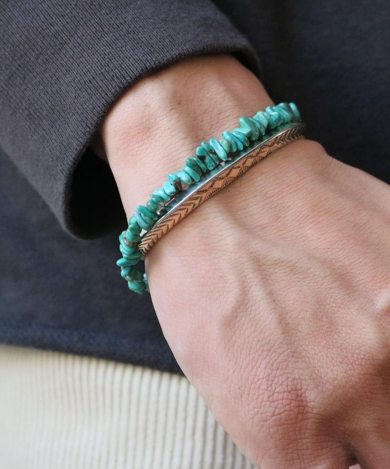 最終値下げ　ナバホ族 BruceMorgan ブルースモーガン　バングル bruce morgan 14k バングル ブルースモーガン navajo Bruce