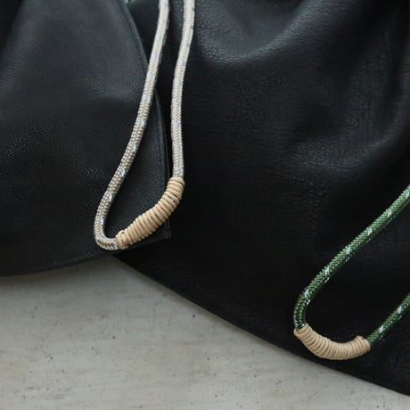 UNISEX / ''LINKS'' ORIGINAL / LEATHER CRAFT ROPE BAG