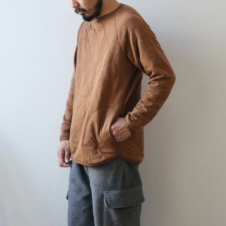 UNISEX / SPINNER BAIT / ラグランクルーネック ミリタリーキルト / 1022MK