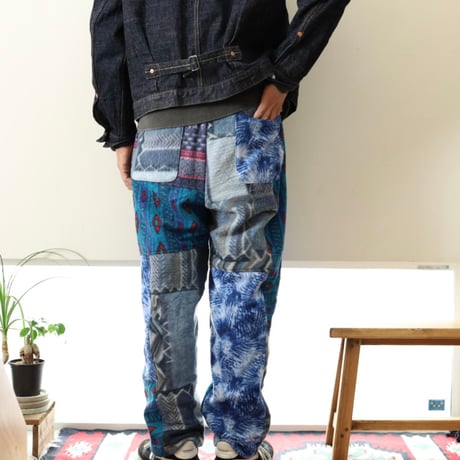MR.REMAKEMAN / Fleece Puzzle Pants / MR-2507655-①