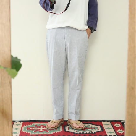 D.C.WHITE / AMERICAN TROUSERS ''Seersucker'' / D251853