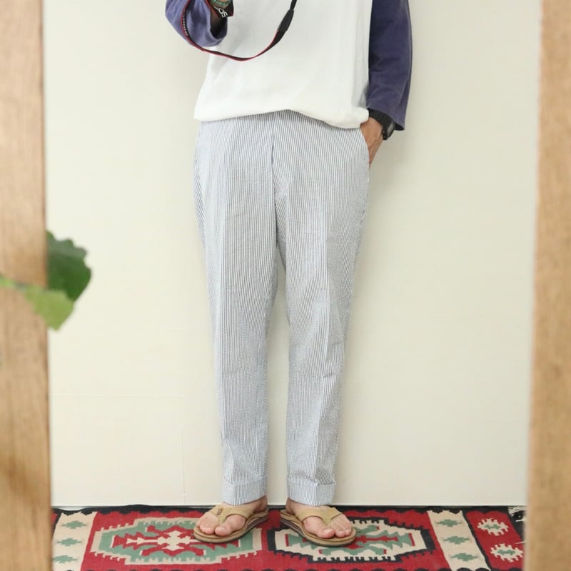 D.C.WHITE / AMERICAN TROUSERS ''Seersucker'' /