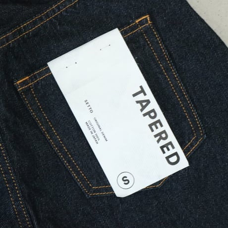 WOMAN / SETTO / TAPERED JEANS / STJE1101
