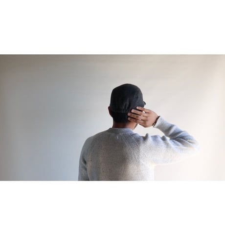 cableami / WOOL FLANNEL CAP