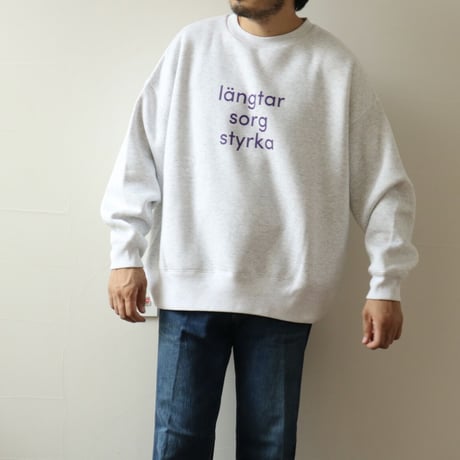UNISEX / amne / ''I.S.K'' crew / amn-CS-054