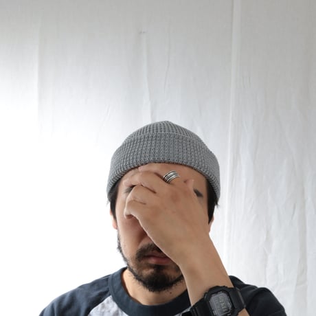 UNISEX / cableami / LINEN-LIKED FINISHED COTTON W/CAP / 022-26SS