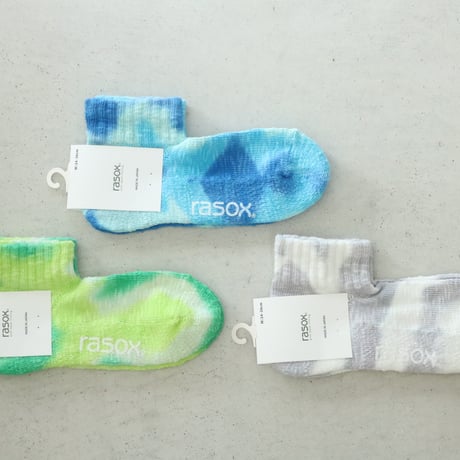 UNISEX / rasox / タイダイ・アンクル / CA201AN01