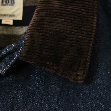 FOB FACTORY / DENIM CHORE JKT BLANKET LINER / F2456