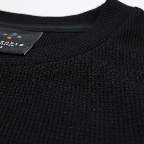 AXESQUIN -modified- / QD ECO WAFFLE SLEEVELESS TEE / 321130