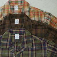 D.C.WHITE / MADRAS CHECK INDIAN CLERK SHIRTS / D241657