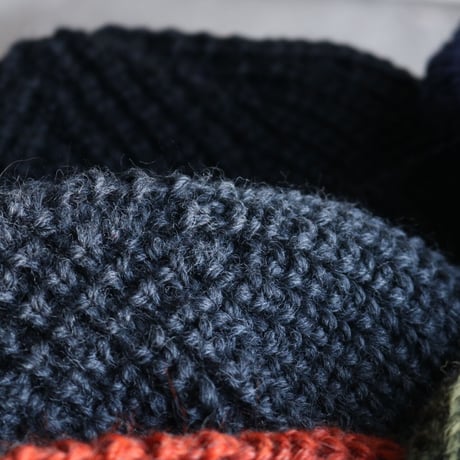 cableami / WOOL SHORT W/CAP BRITISH WOOL