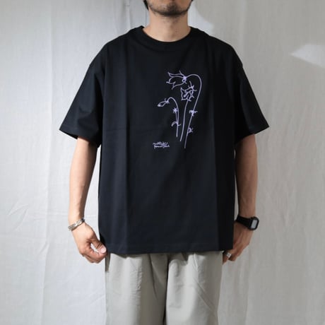 UNISEX / amne / ''Blaklocka'' half sleeve tee / amn-CS-096