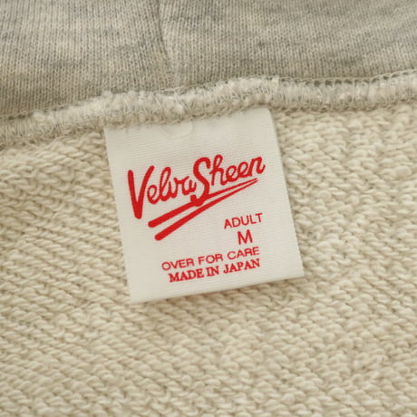 UNISEX / Velva Sheen / LOOPWHEELER BIG W-ZIP HOODIE / 162373