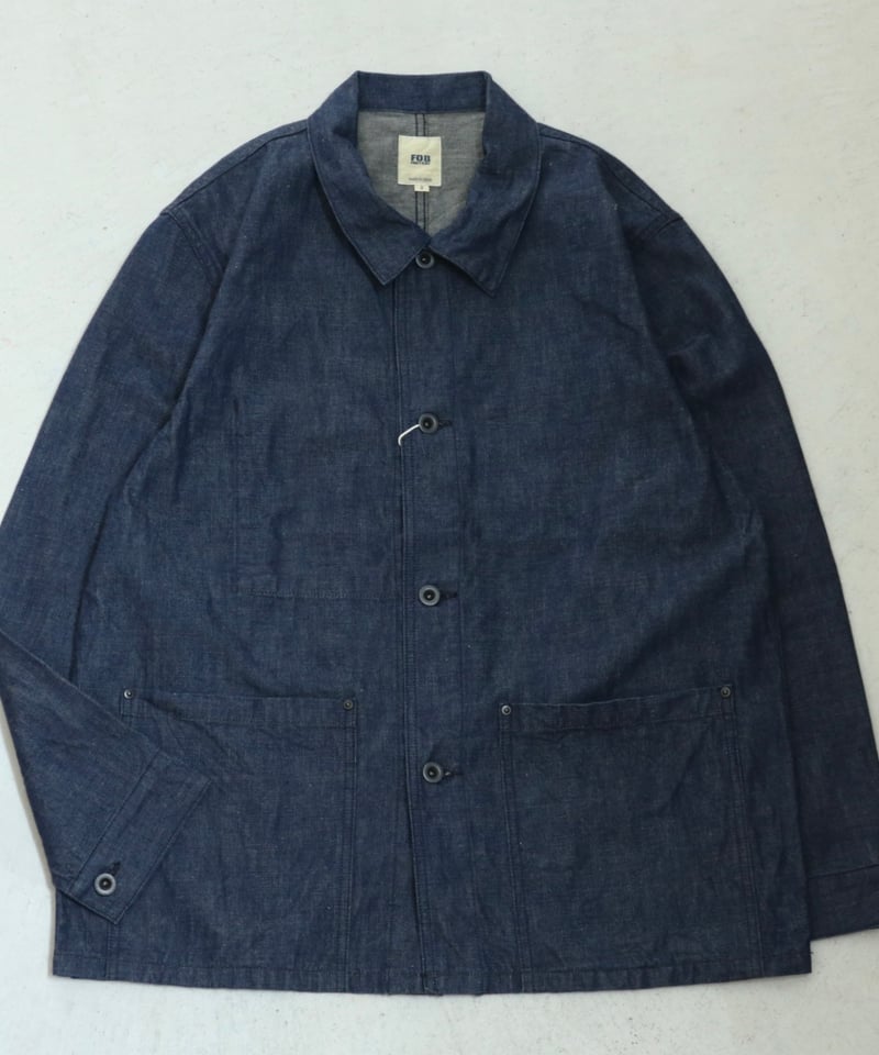F.O.B FACTORY デニムカバーオール W 40 L 青 se-f2447-11.jpg