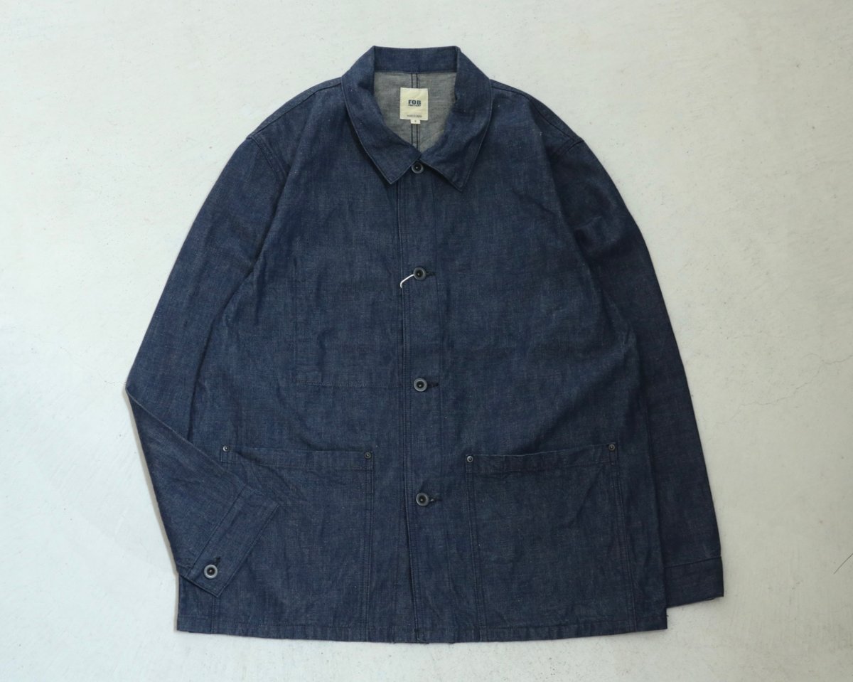 FOB FACTORY / DENIM COVER ALL / F2447 | LINKS O