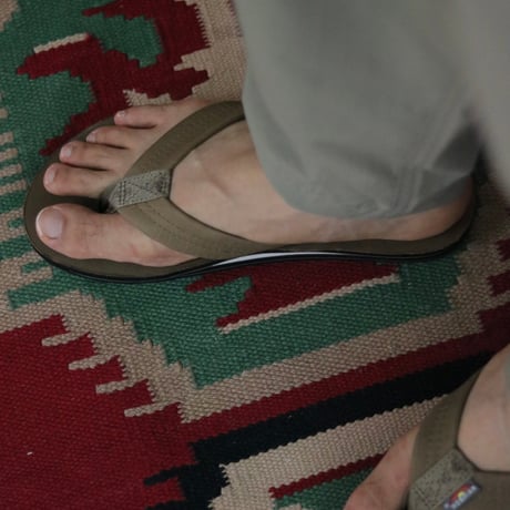 RAINBOW SANDALS / DOUBLE LAYER LUXURY LEATHER / 302ALL00