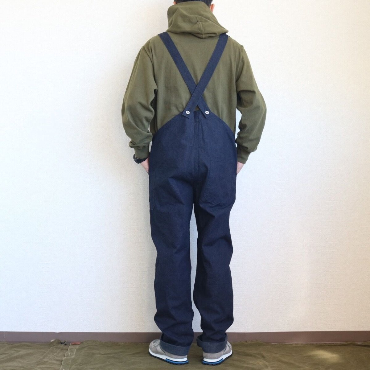 FOB FACTORY  FOBファクトリー オーバーオール スウェット M FOB FACTORY FACTORY(エフオービーファクトリー) DENIM OVERALL