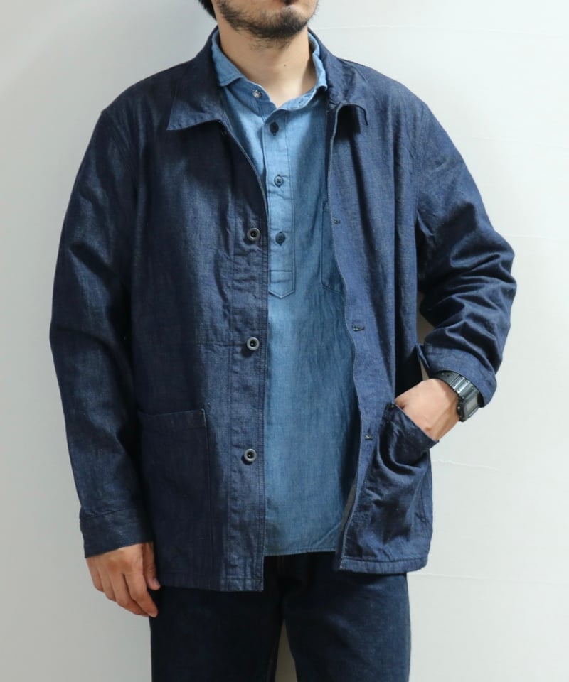 FOB FACTORY F2447 デニムカバーオール FOB FACTORY エフオービーファクトリー factory【SALE】 F2447