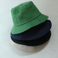 cableami / Linen Herringbone BUCKET HAT / 013-25SS