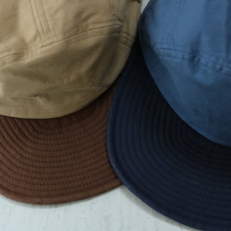 cableami / Light Back Satin (sulfide dye) SOFT BILL CAP / 008-25SS