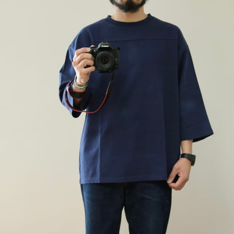UNISEX / modem design / 7部袖フットボールTEE / M-2410255