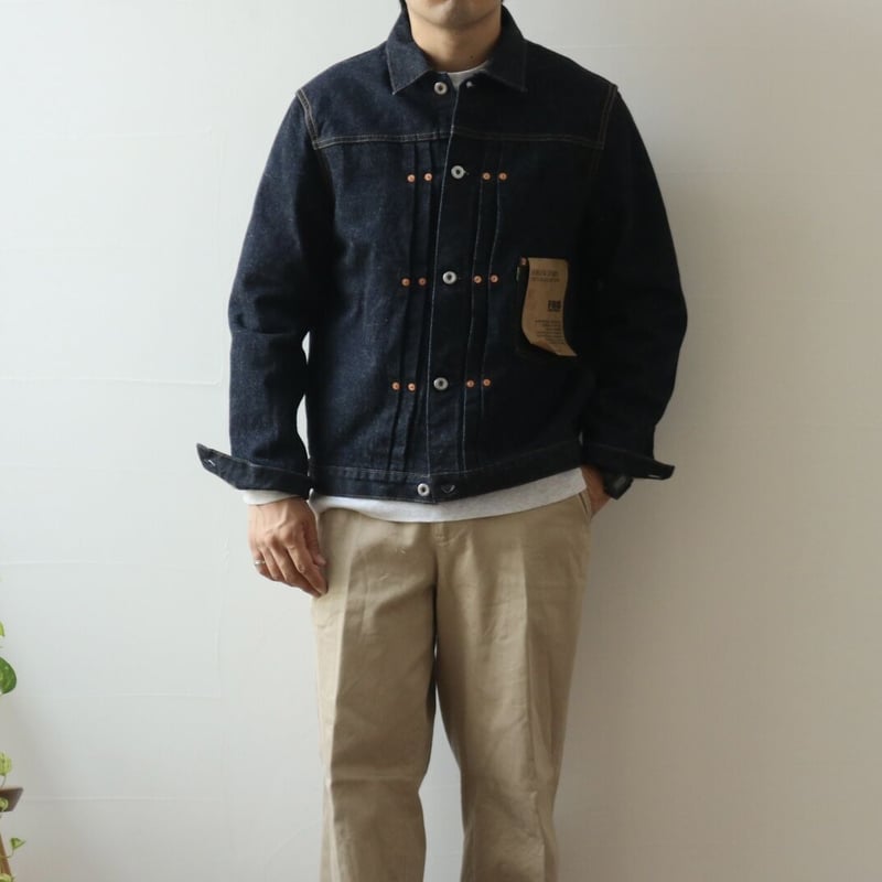 ジャケット・アウター F.O.B FACTORY GARAGE DENIM JACKET 42 F.O.B FACTORY GARAGE DENIM JACKET 42