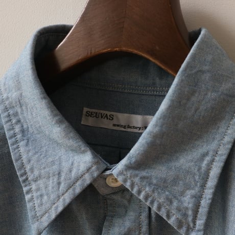 SEUVAS / SELVEDGE OX SHIRT / SV-JHT-104