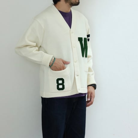 OCTONEK / LETTERMAN'S CARDIGAN / O243543