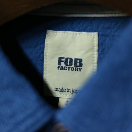 FOB FACTORY / ID GAUZE WORK SHIRT / F3507
