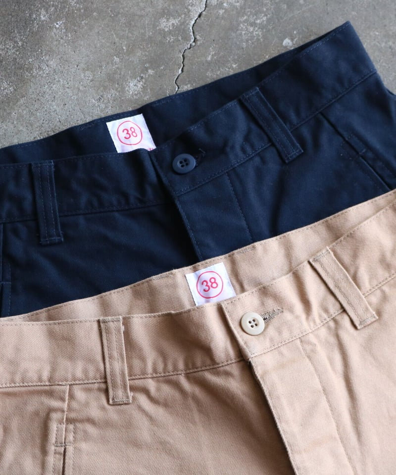 CRANK PROJECTS　ファットパンツ　ブラウン　38 クランクプロジェクツ【CRANK PROJECTS】コットンサージ