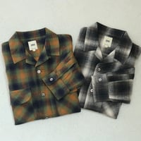 FOB FACTORY / NEL OPEN COLLAR SHIRT / F3505