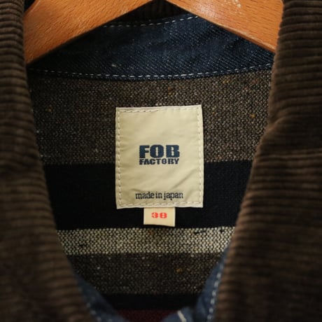 FOB FACTORY / DENIM CHORE JKT BLANKET LINER / F2456