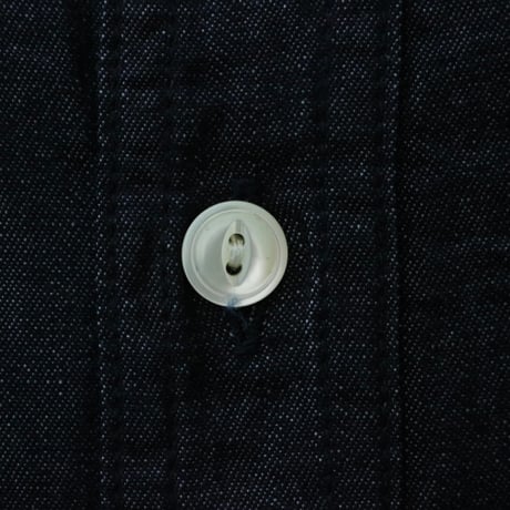 UNISEX / FOB FACTORY / DENIM BAND COLLAR SHIRT / F3470