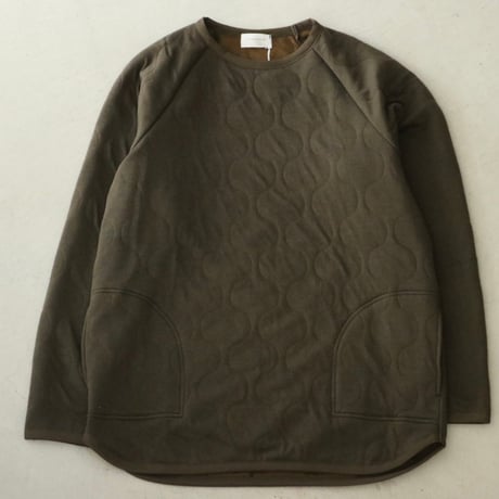 UNISEX / SPINNER BAIT / ラグランクルーネック ミリタリーキルト / 1022MK