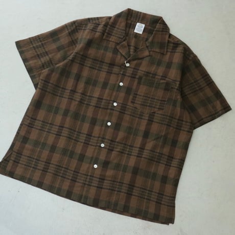 D.C.WHITE / MADRAS CHECK INDIAN CLERK SHIRTS / D241657