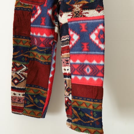 MR.REMAKEMAN / Fleece Puzzle Pants / MR-2507655-③